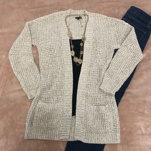 Express Oatmeal Knit Cardigan